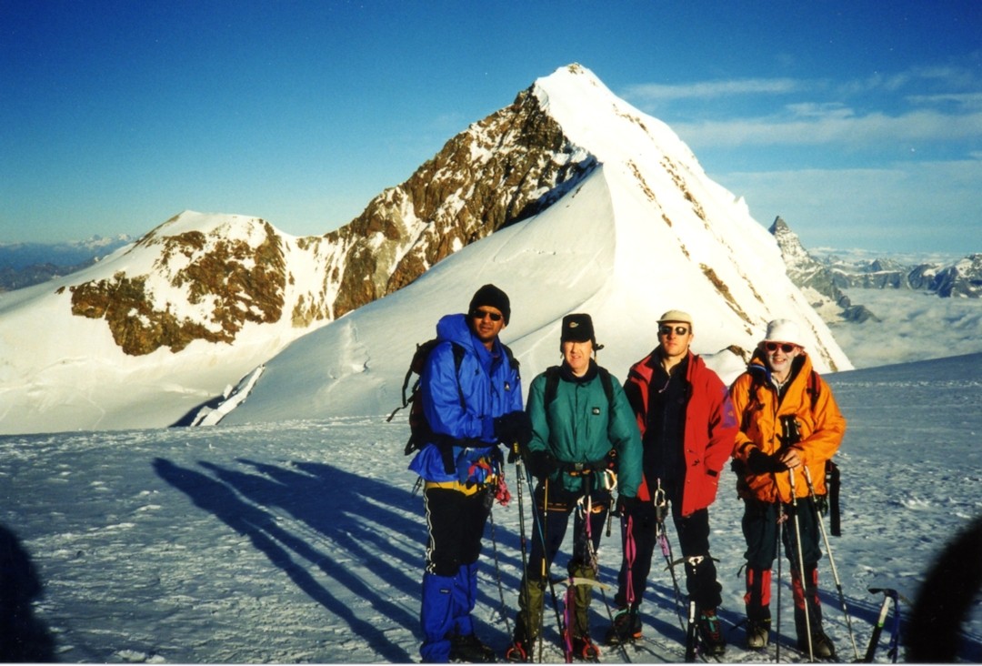 Udai Tony Chris Duncan at Lisjoch