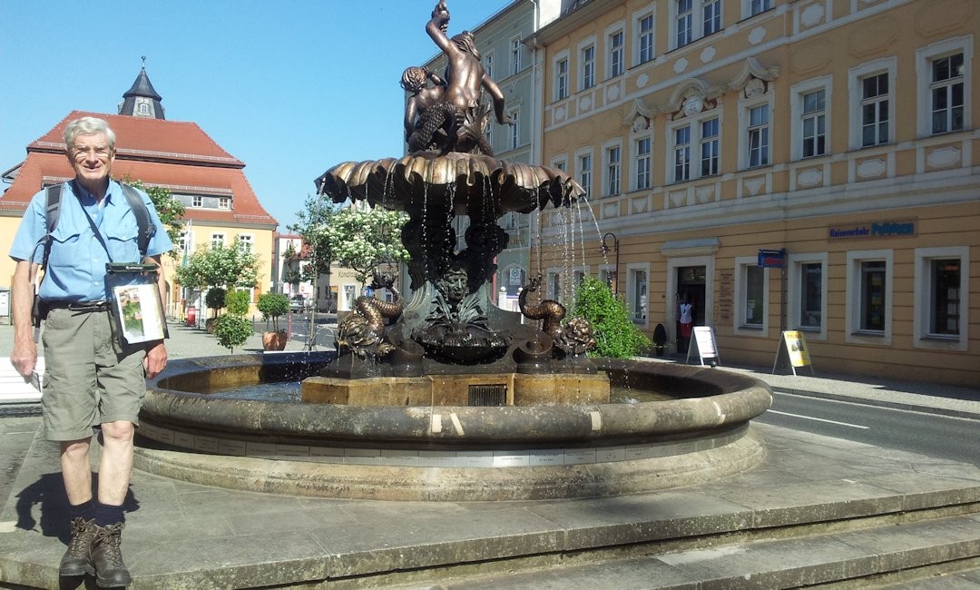Clive in Bad Schandau, ready to lead