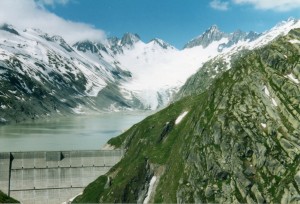 Oberaarsee, -gletscher and -joch