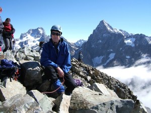 Summit of Mont Gioberney - Tony