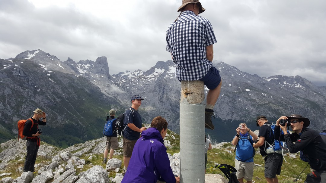 Peña de Main summit - Brits abroad