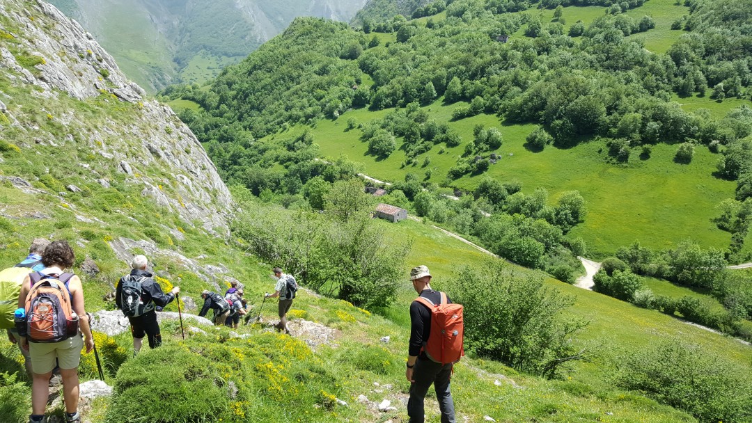 Descent from Peña de Main