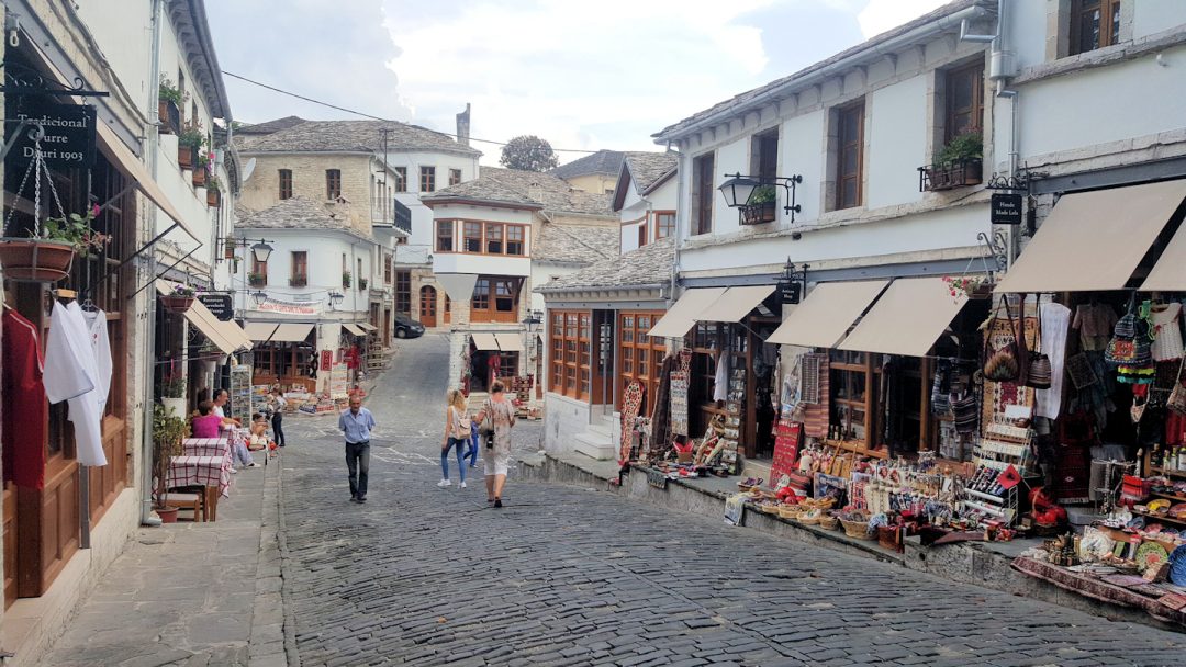 Old Gjirokaster street