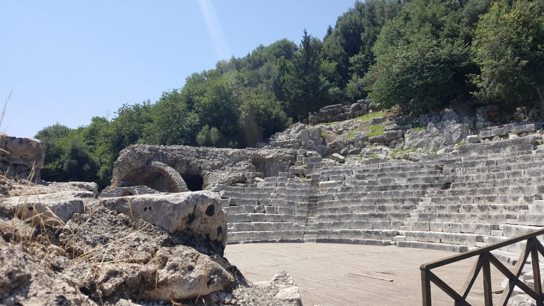 Ruins in Butrint ancient city