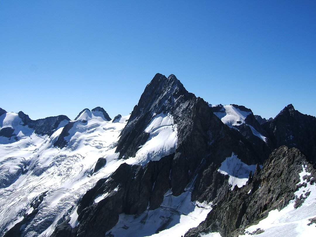 Les Bans from the Pilatte Glacier