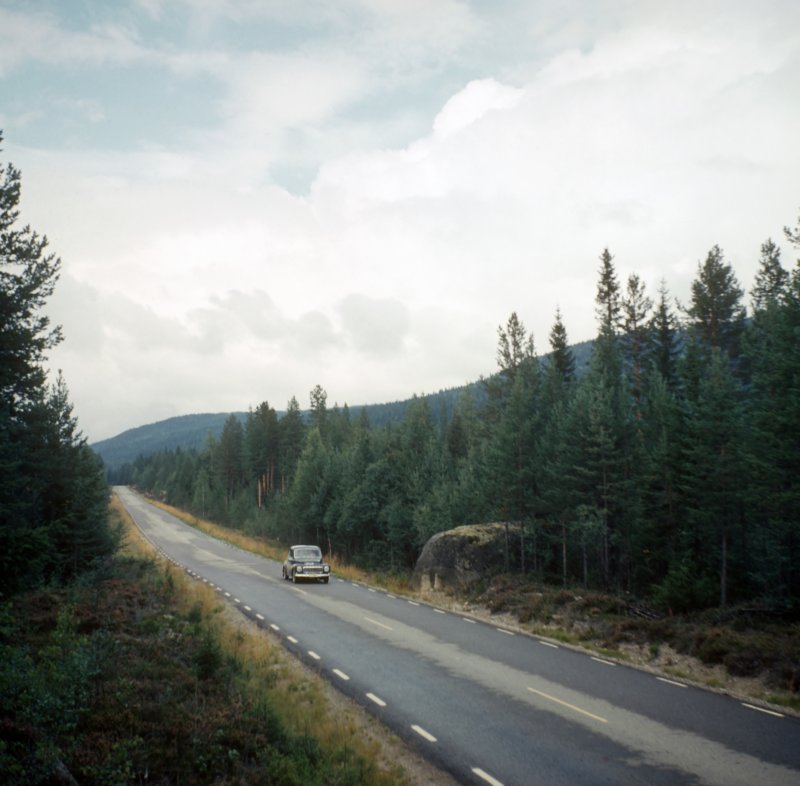 Road near Överhogdal