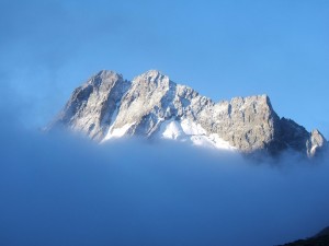 Les Bans above the Clouds