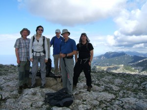 On the summit of Mola de S’Esclop