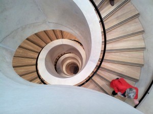 Spiral staircase, Blavatnik building