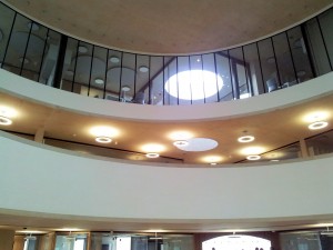 Natural and artificial light, Blavatnik building