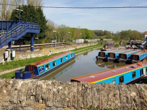Heyford - canal and railway