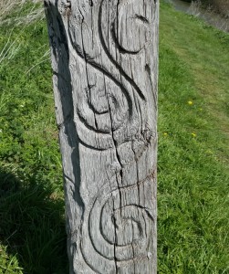 Carved decoration above Somerton