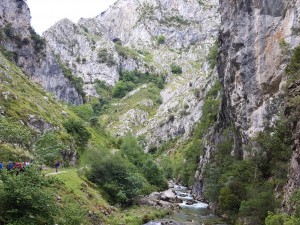 Near the start of the Tresviso path