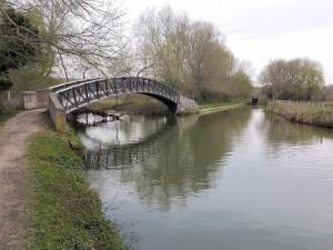 Cherwell and canal confluence