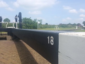 Claydon Lock no. 18 