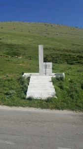 monument - Muzinë Pass 