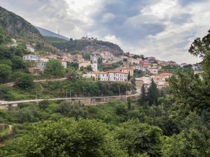 Typical Albanian village