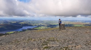 Bassenthwaite Lake from Skiddaw summit