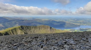 Ullock Pike from Skiddaw summit