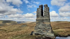 Tower on Tarn Crag summit  