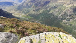 Langstrath from Sergeant's Crag summit