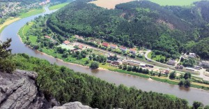 Elbe Panorama at Lilienstein