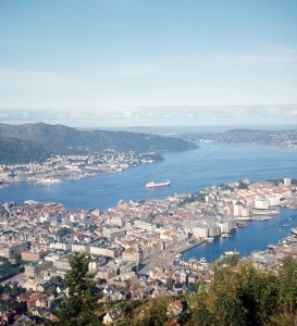 Bergen from Fløyen 1