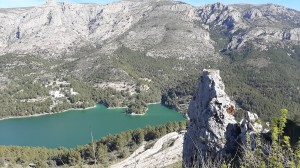 Guadalest - the reservoir